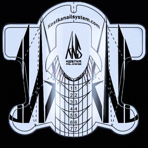 Kostka  Studio  Nail  Forms  -  S  - Aluminium  500 pcs