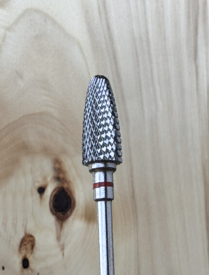 Tungsten Carbide Drill Bit – Rounded Cone 6.0mm Fine Red