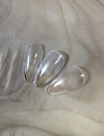 Kostka Gel Tips Almond Medium – Half Matt