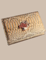 Brush Bag  Bronze Snake