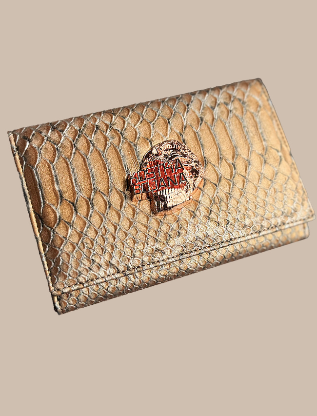 Bronze Snake (2) Brush Bag Bronze Snake - Image 1